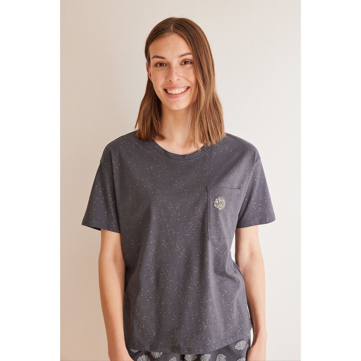 WOMEN SECRET - Pijama Manga Corta 100% Algodón Mujer