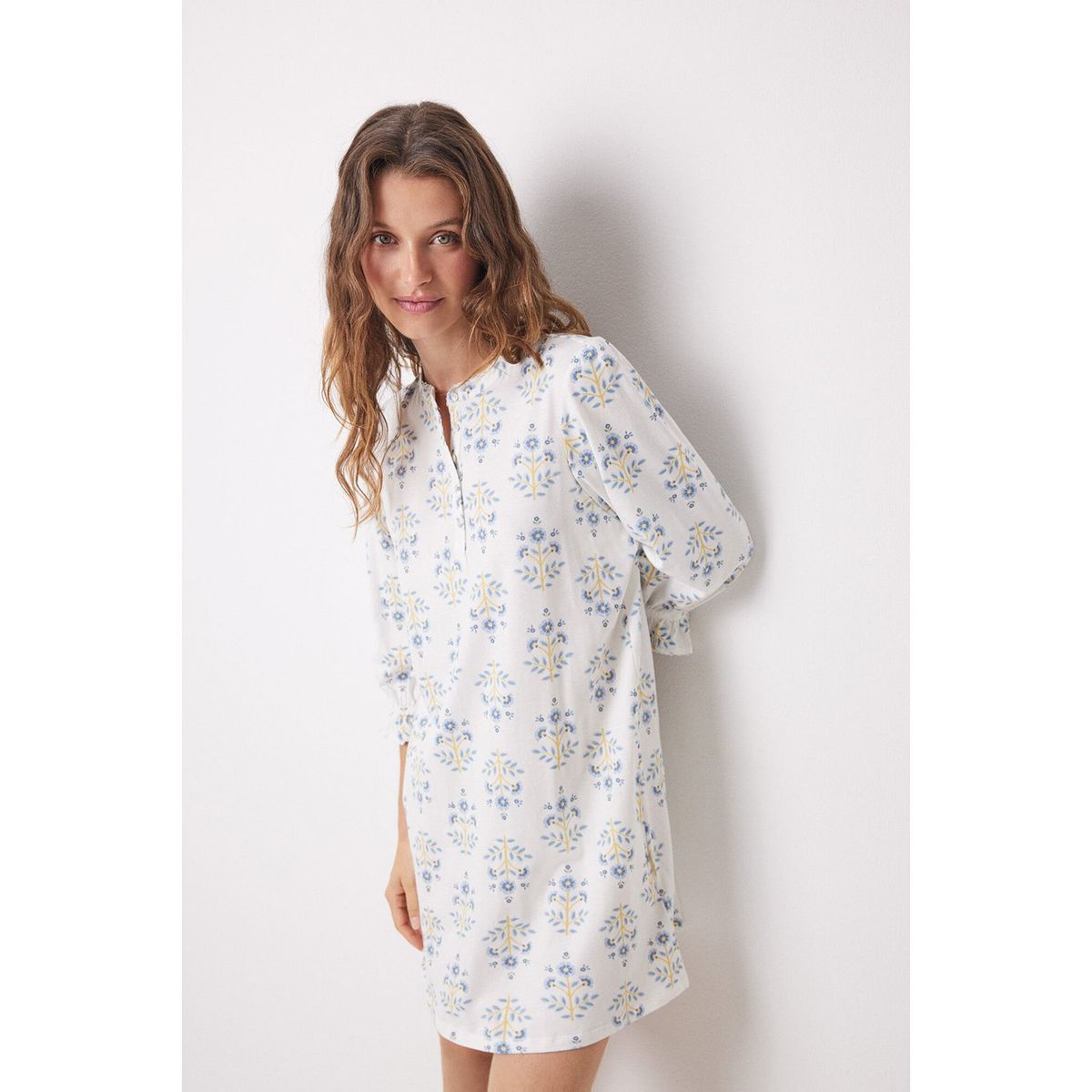 WOMEN SECRET - Camisa Pijama 100% Algodón Mujer Women Secret