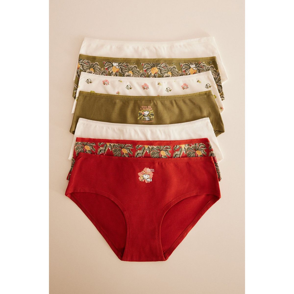 WOMEN SECRET - Pack X7 Calzón Algodón Mujer Women Secret