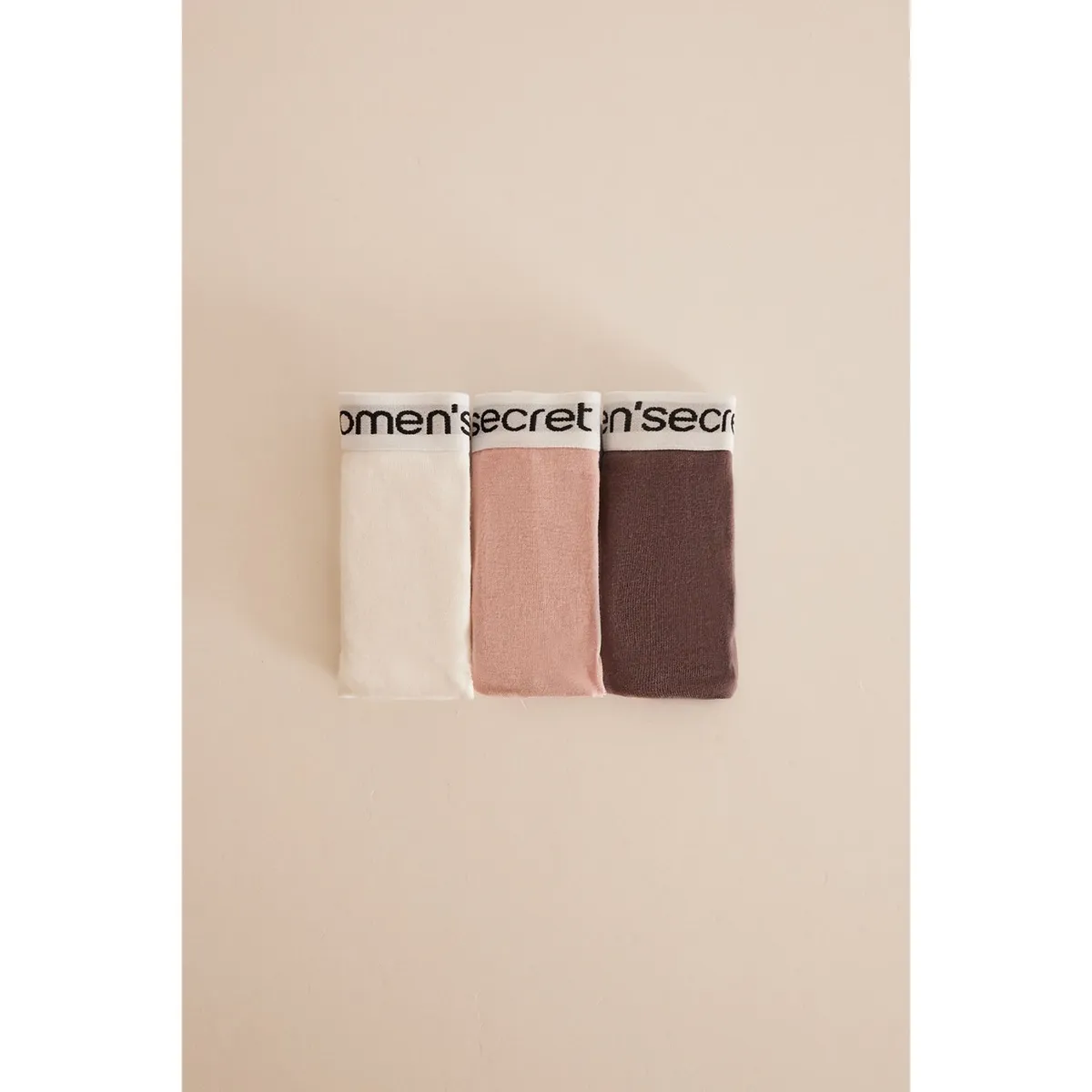 WOMEN SECRET - Pack X3 Calzón Algodón Mujer Women Secret