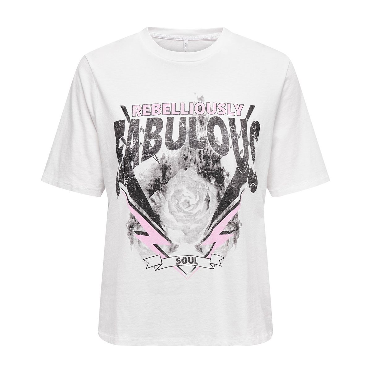 ONLY - Polo Manga Corta 100% Algodón Mujer Only