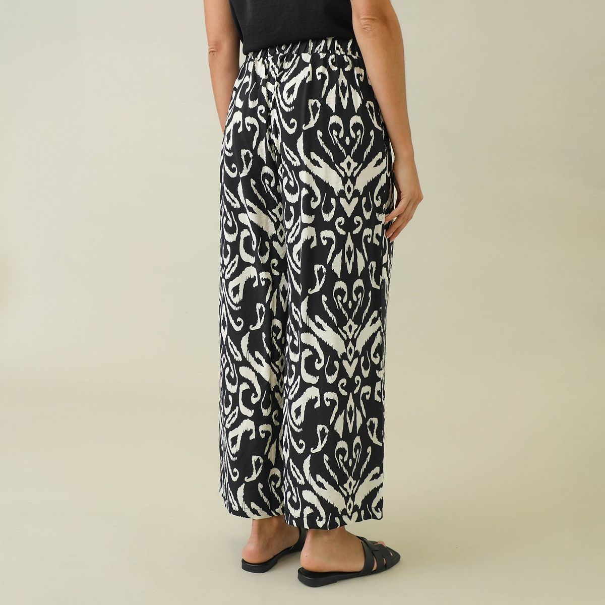 ELLE - Pantalón Culotte Mujer Elle