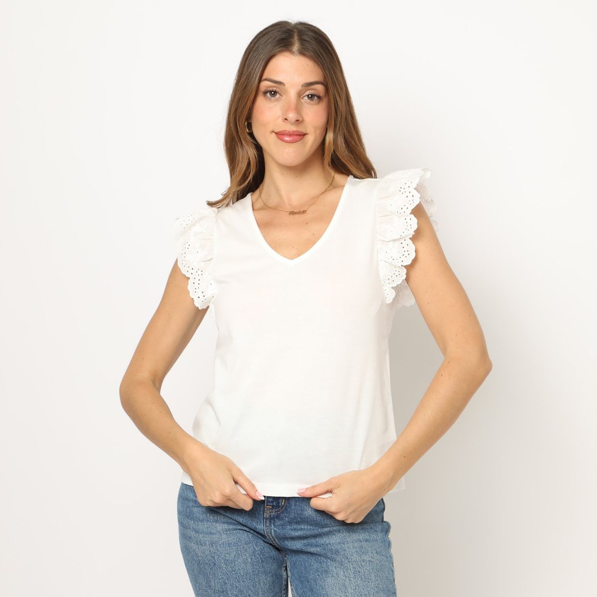 UNIVERSITY CLUB - Polo Sin Mangas 100% Algodón Mujer University Club