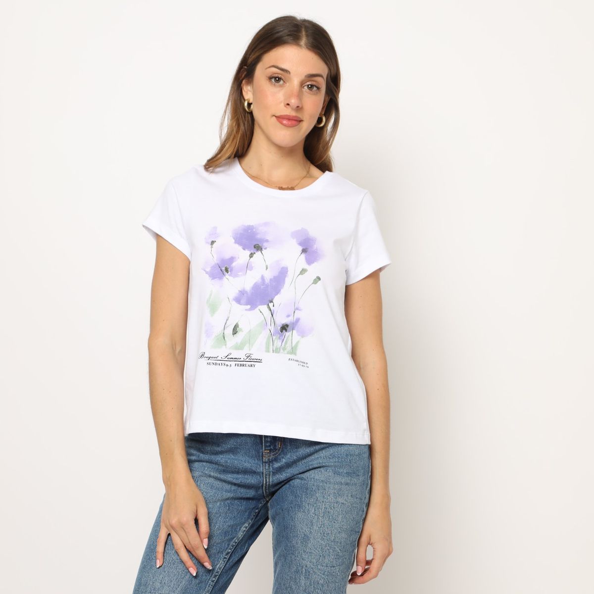 UNIVERSITY CLUB - Polo Manga Corta 100% Algodón Mujer University Club