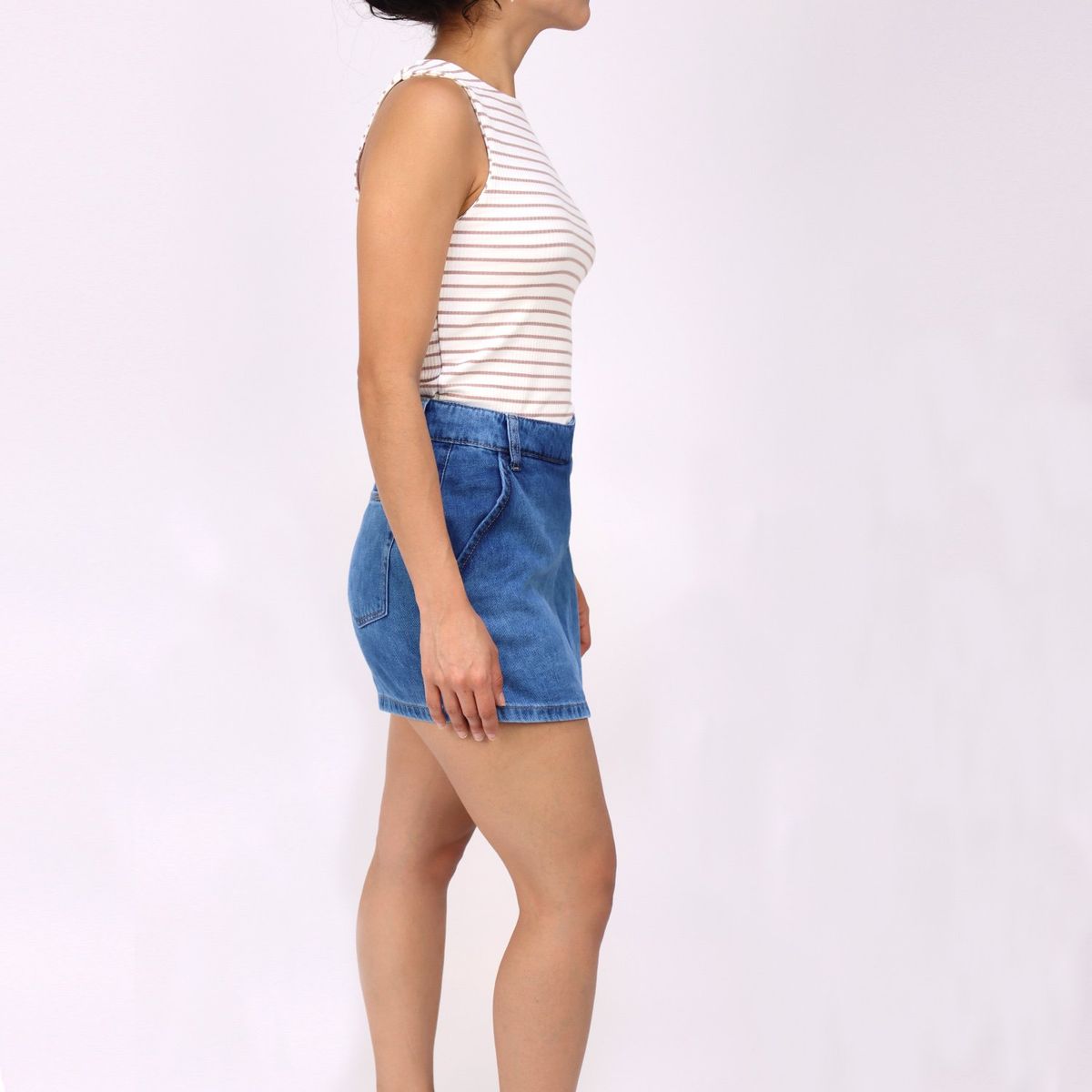 KAYRA POBLET - Falda Short 100% Algodón Mujer Kayra Poblet