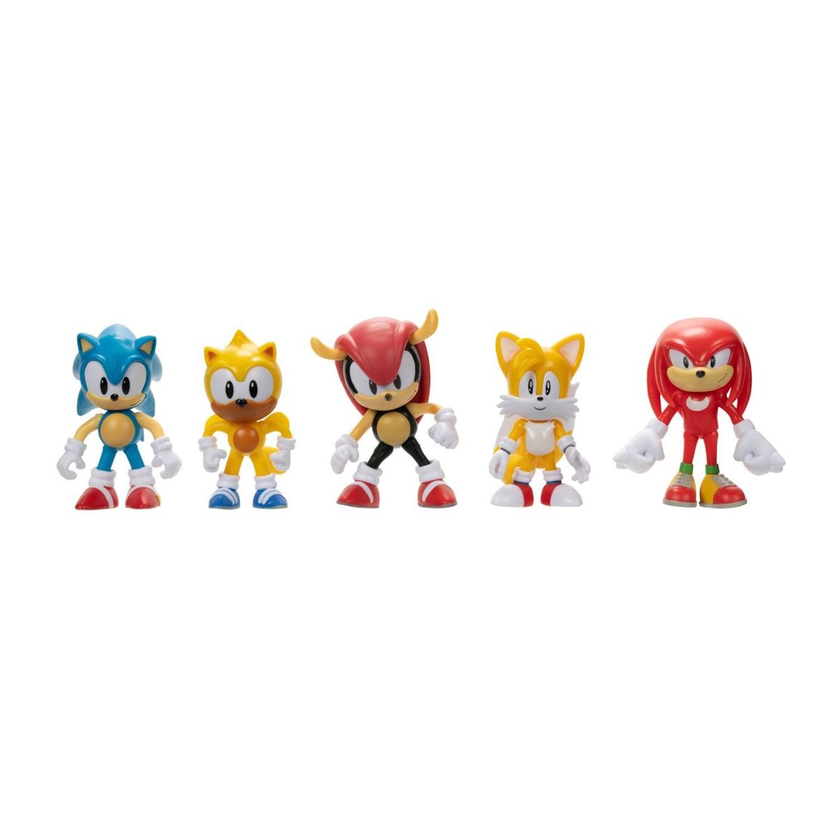 SONIC - Juguete Pack De 5 Figuras Articulables Sonic