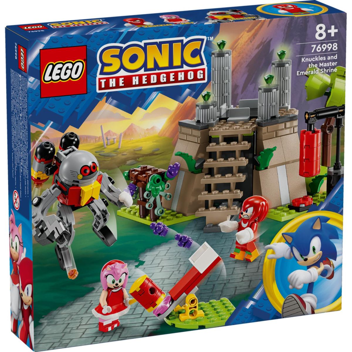 LEGO - Armable Lego Knuckles Y Emerald