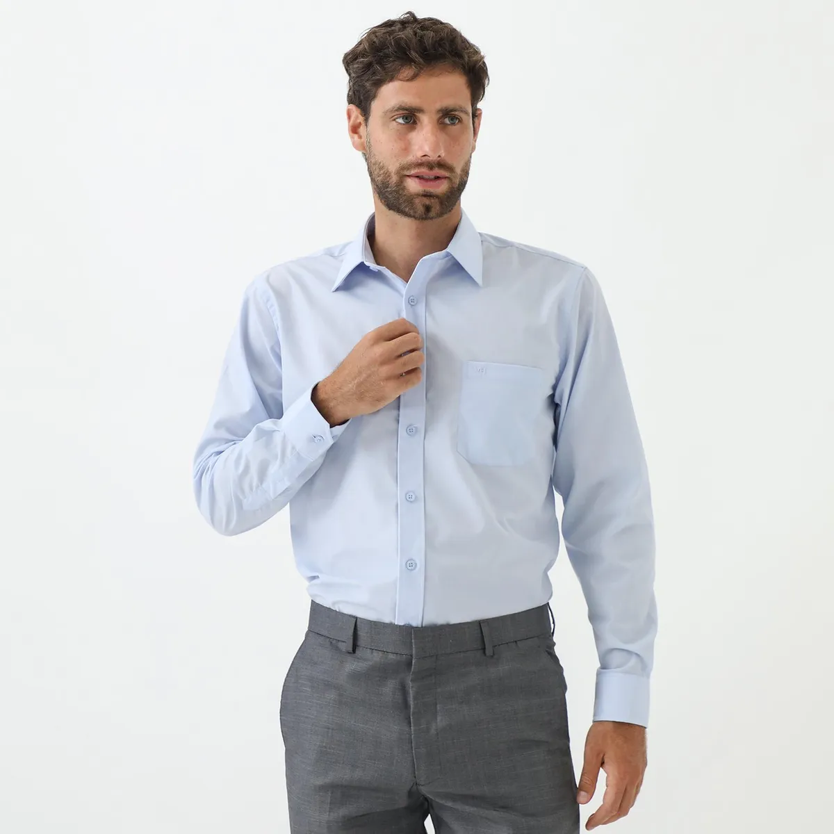 VAN HEUSEN - Camisa Manga Larga Hombre Van Heusen