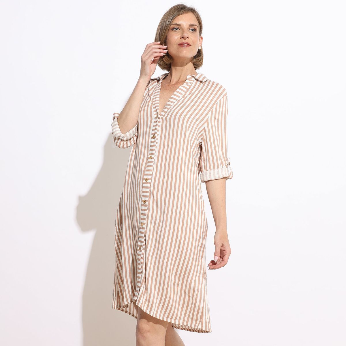 NEWPORT - Vestido Largo Casual Mujer Newport
