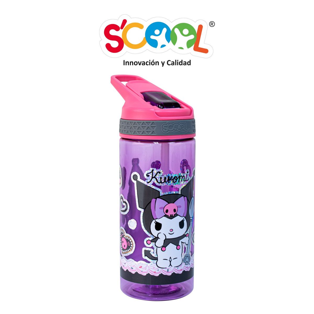 SCOOL - Tomatodo Con Caña 450ml Kuromi
