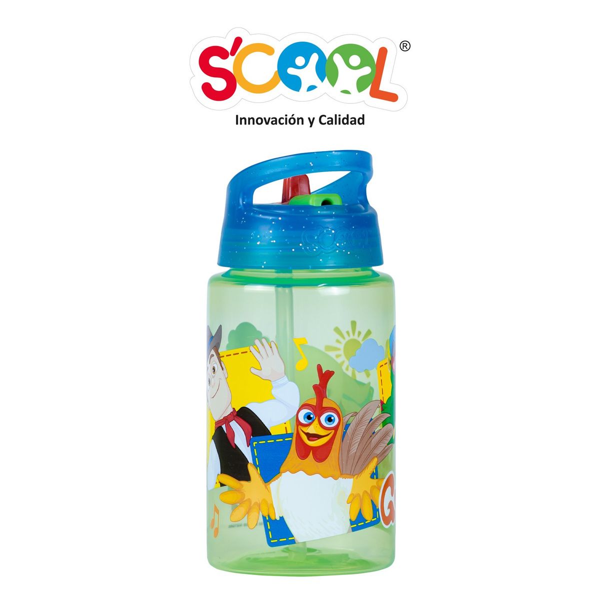 SCOOL - Bot Pp Plus Gde 500ml Granja Zen