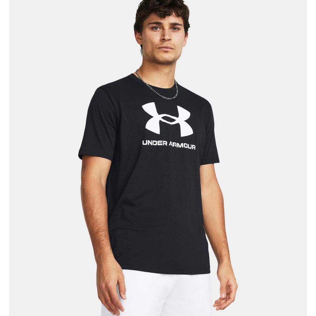 UNDER ARMOUR - Polo Deportivo Negro Under Armour
