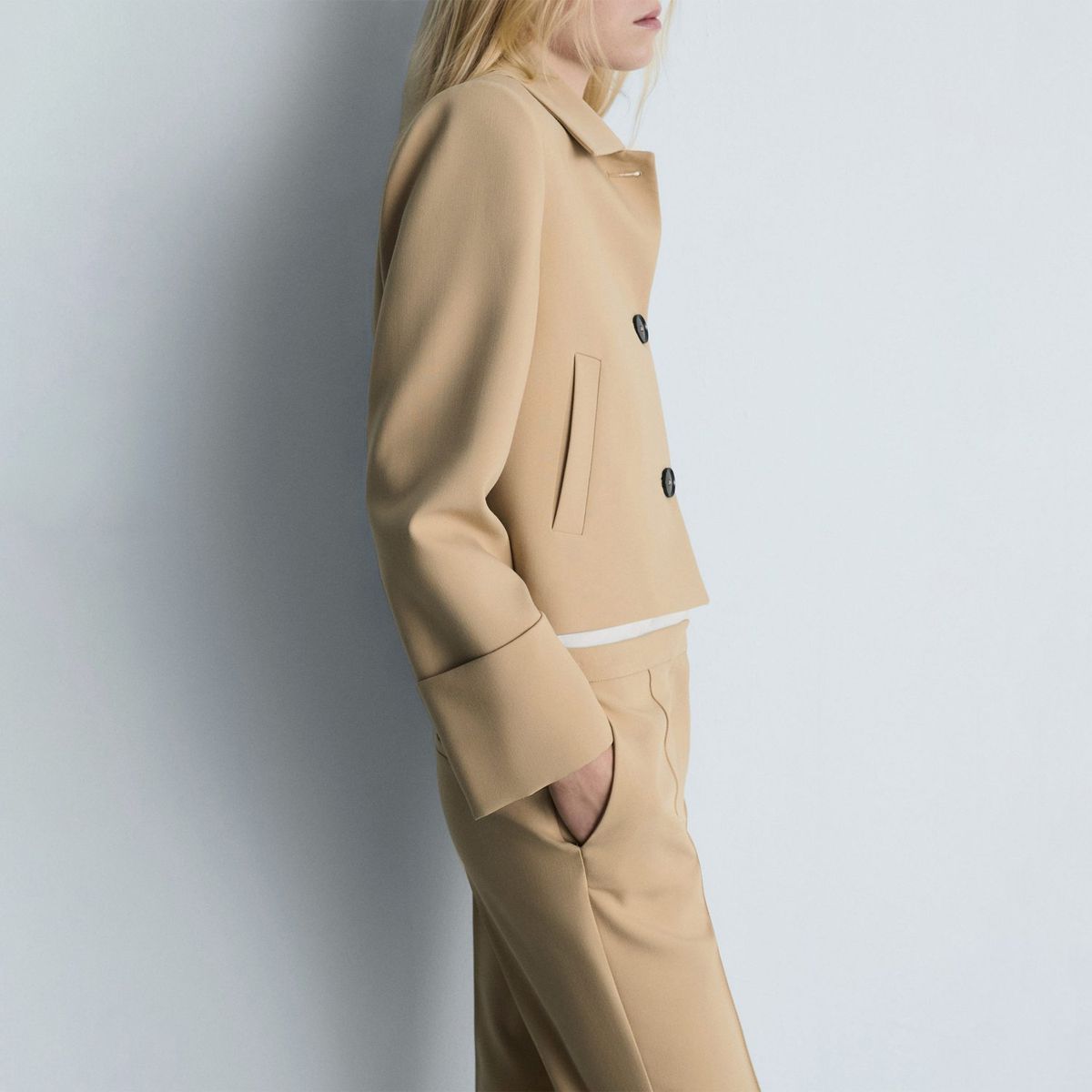 MANGO - Abrigo Casual Mujer Mango