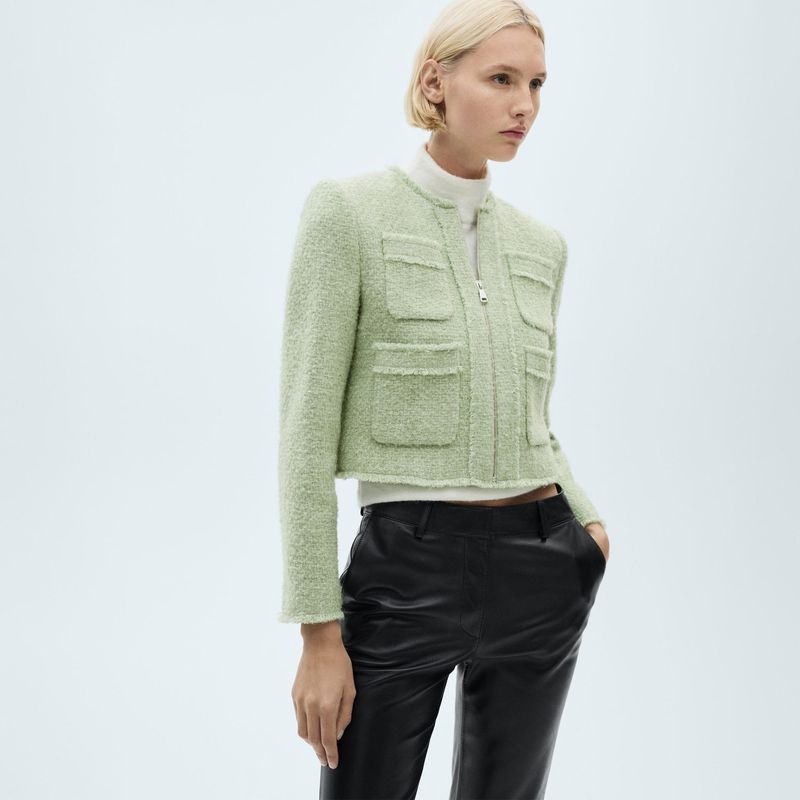 MANGO - Abrigo Casual Mujer Mango