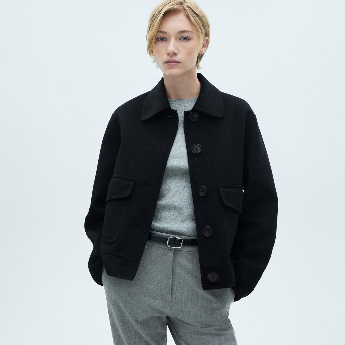 MANGO - Abrigo Casual Mujer Mango