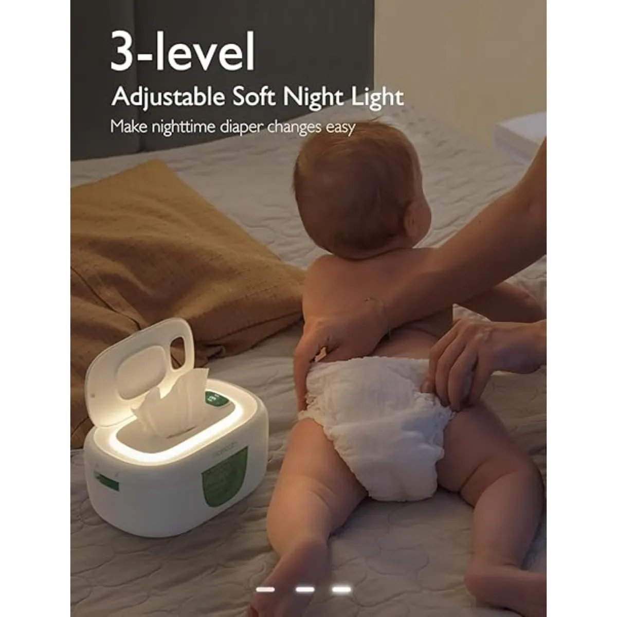 MOMCOZY - Calentador de Toallitas Para Bebé Momcozy