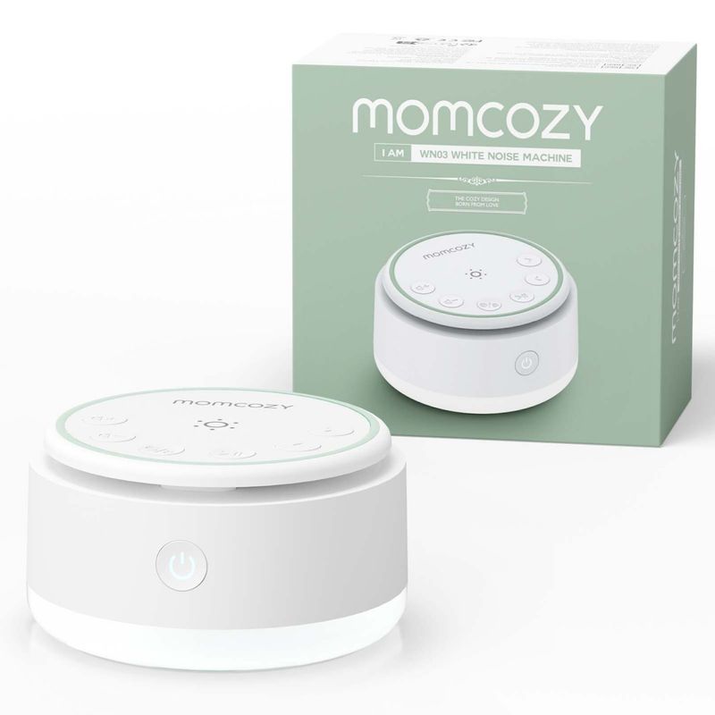 MOMCOZY - Lámpara Nocturna Portátil de Ruido Blanco Portátil Bebés Momcozy