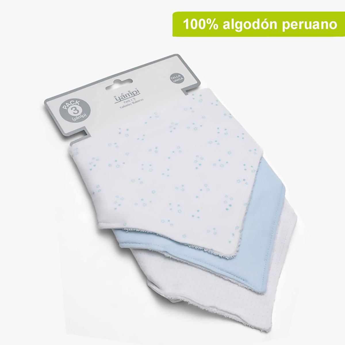 YAMP - Babero Bandana Niño Pack X3 Yamp