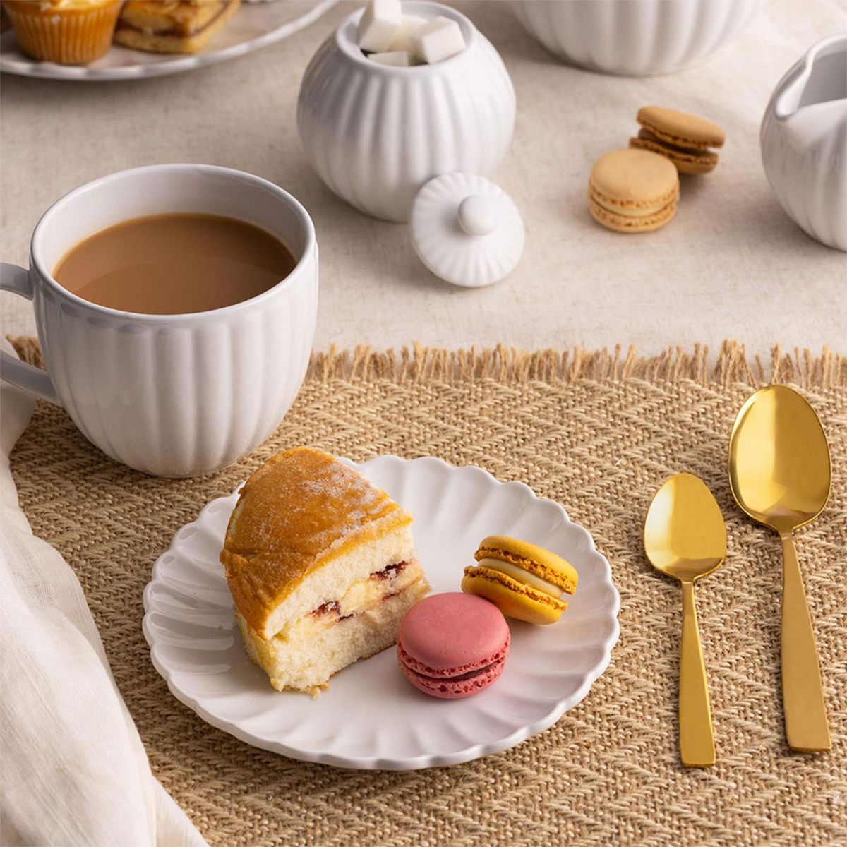 WELCOME HOME LIMA - Plato Pastel Redondo 17cm