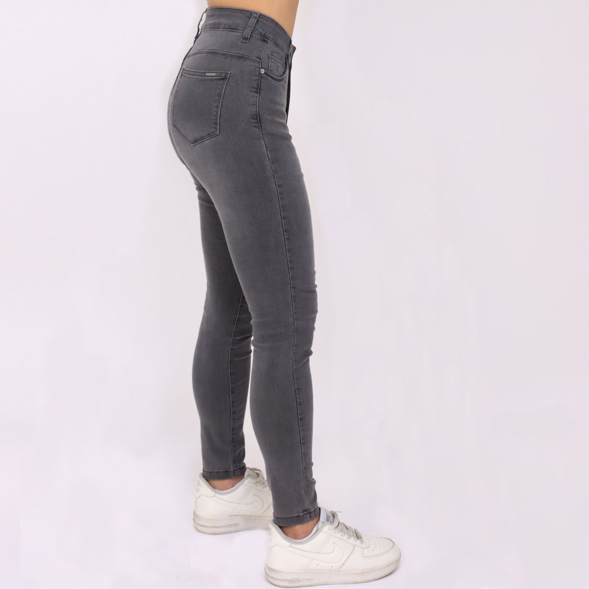 KAYRA POBLET - Jean Skinny Tiro Alto Mujer Kayra Poblet