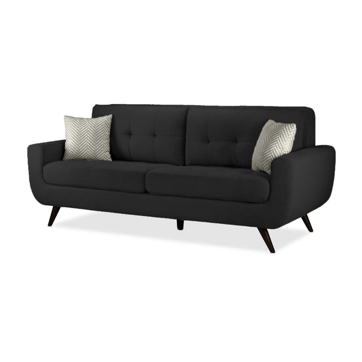 MICA - Juego De Sala Alneya 3-1-1 Negro