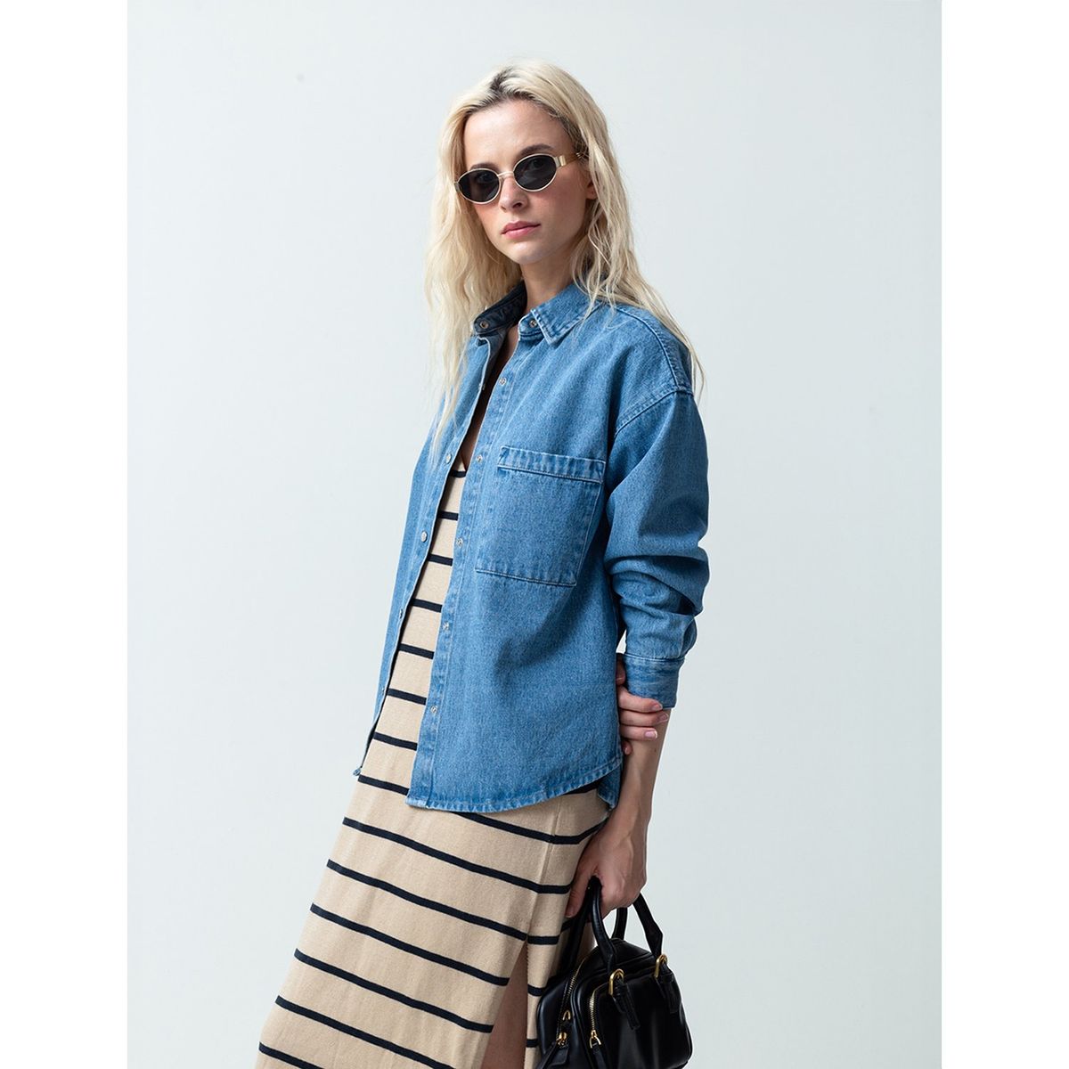 NAF NAF - Abrigo 100% Algodón Mujer Naf Naf