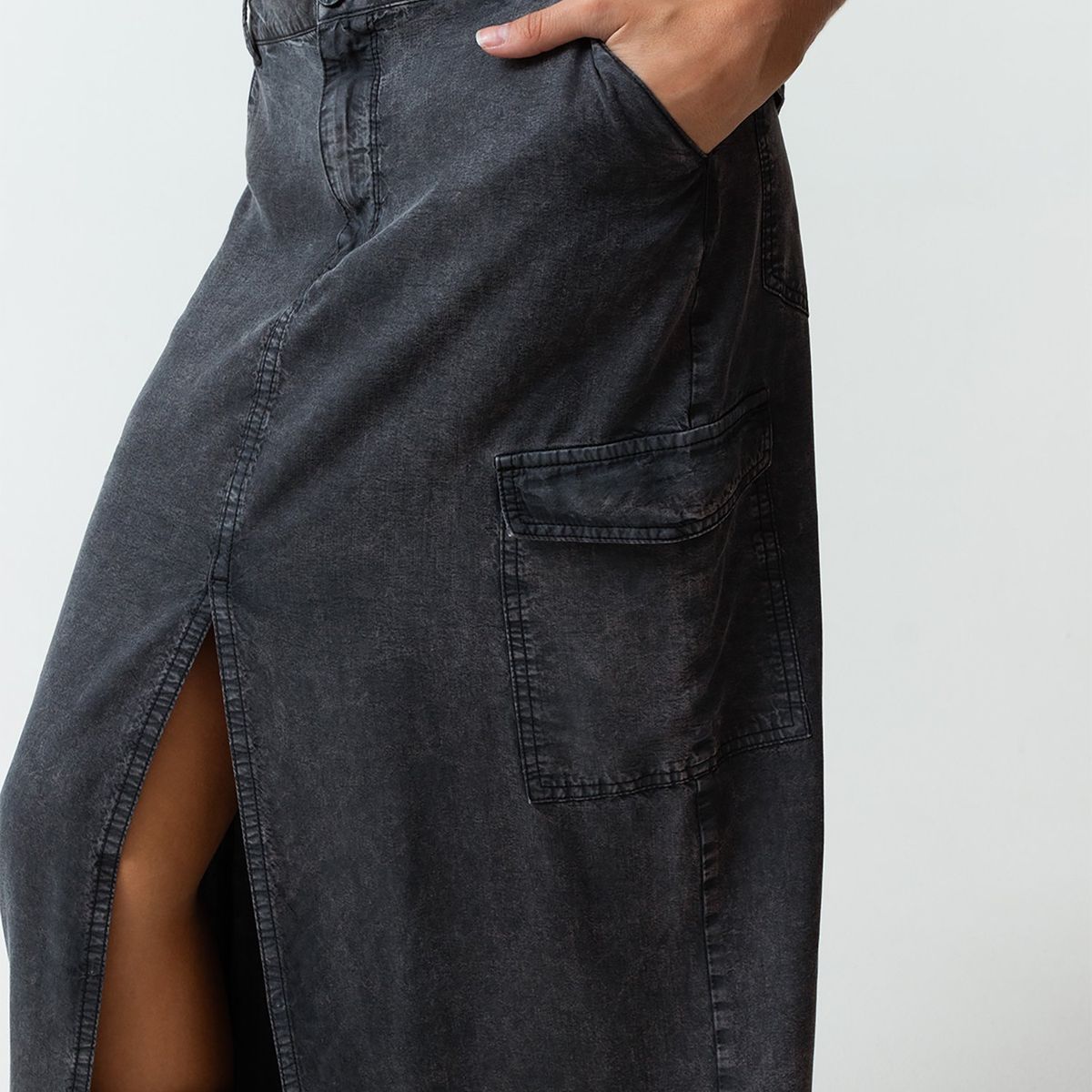 NAF NAF - Falda Larga Mujer Naf Naf