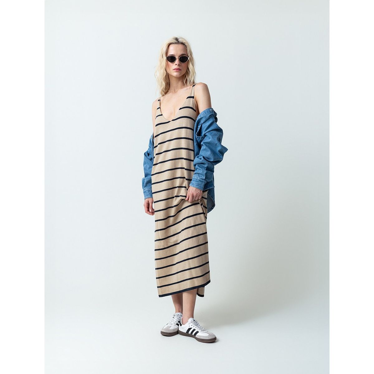 NAF NAF - Vestido Largo Mujer Naf Naf