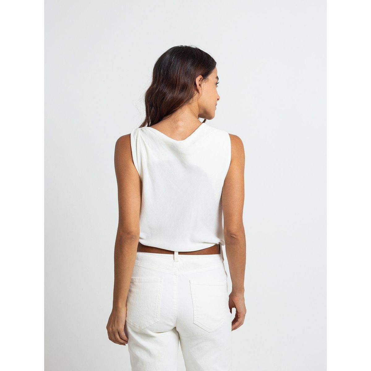 NAF NAF - Blusa Sin Mangas Mujer Naf Naf