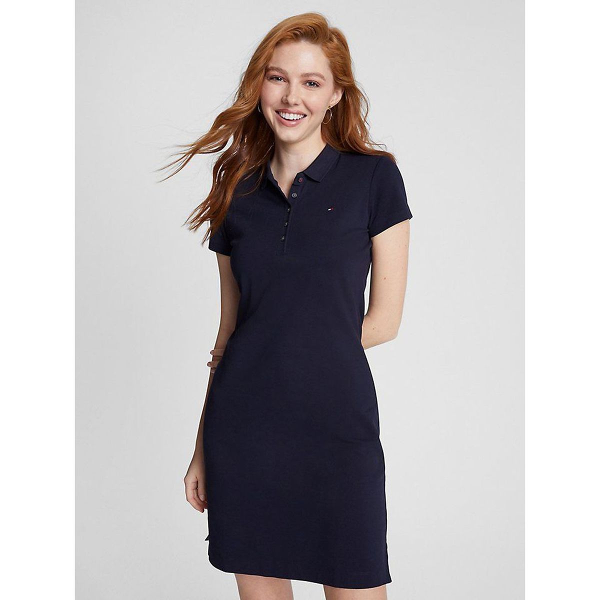 TOMMY HILFIGER - Vestido 100% Algodón Mujer Tommy Hilfiger