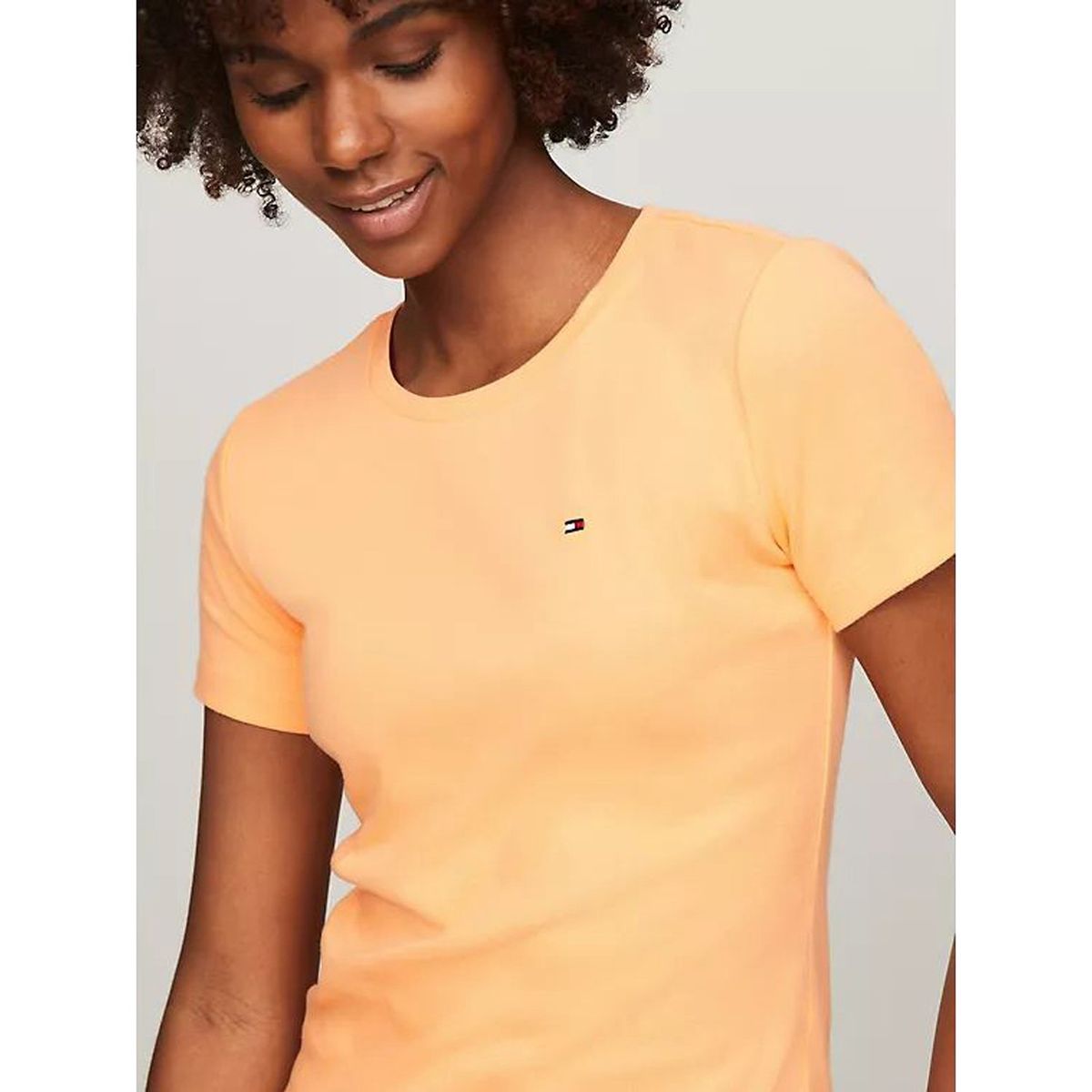 TOMMY HILFIGER - Polo Manga Corta 100% Algodón Mujer Tommy Hilfiger