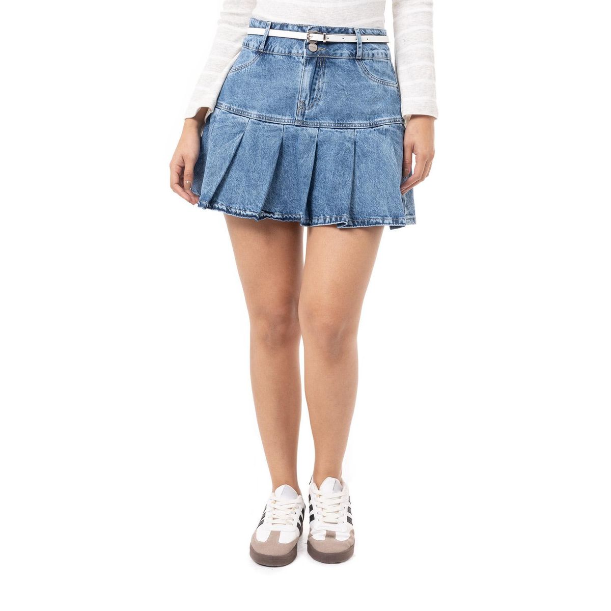 PIONIER - Falda Short 100% Algodón Mujer Pionier