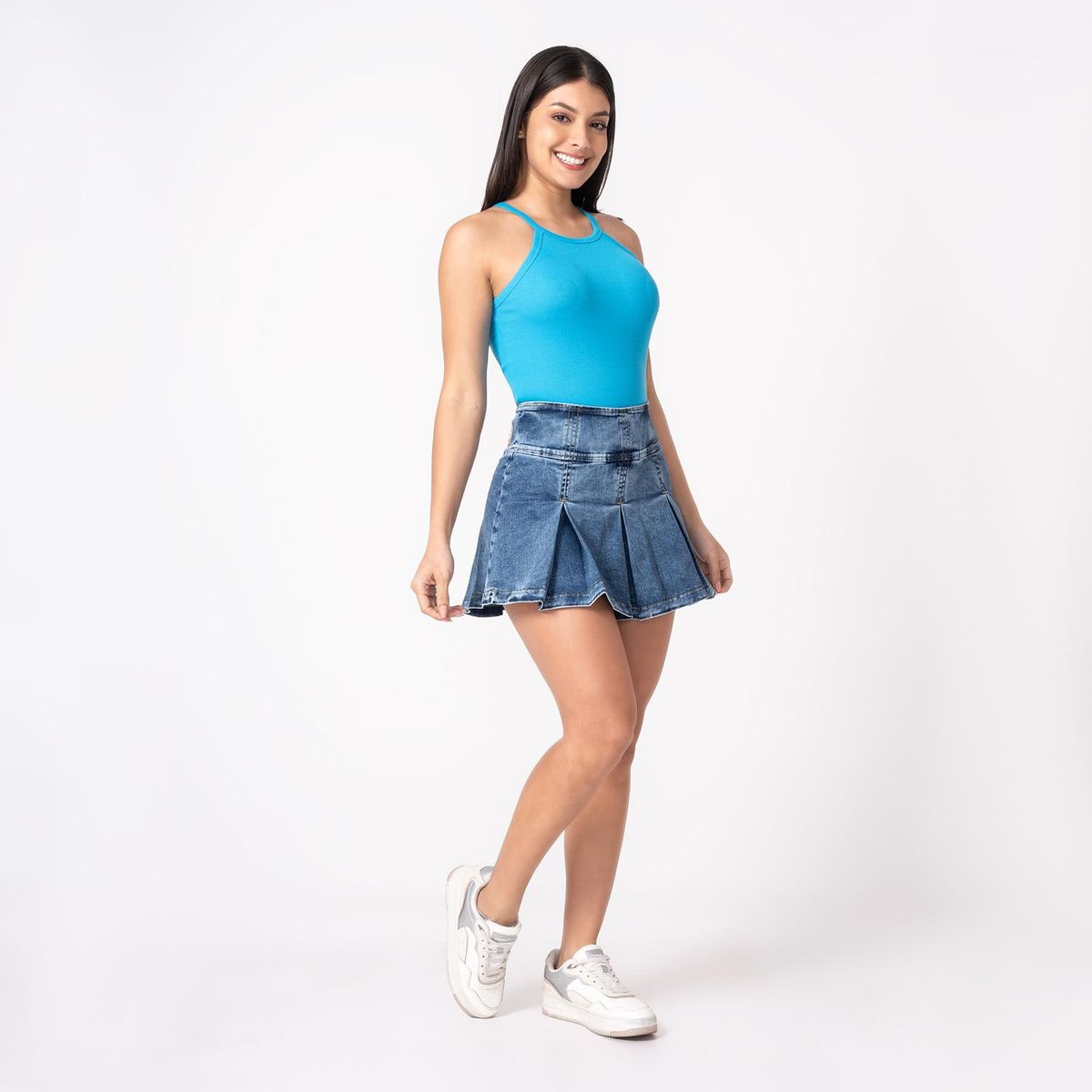 PIONIER - Falda Short Algodón Mujer Pionier