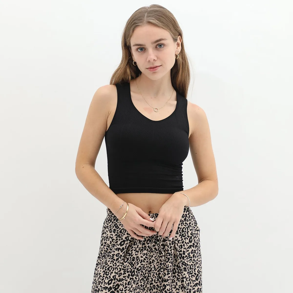 SYBILLA - Polo Sin Mangas Mujer Sybilla