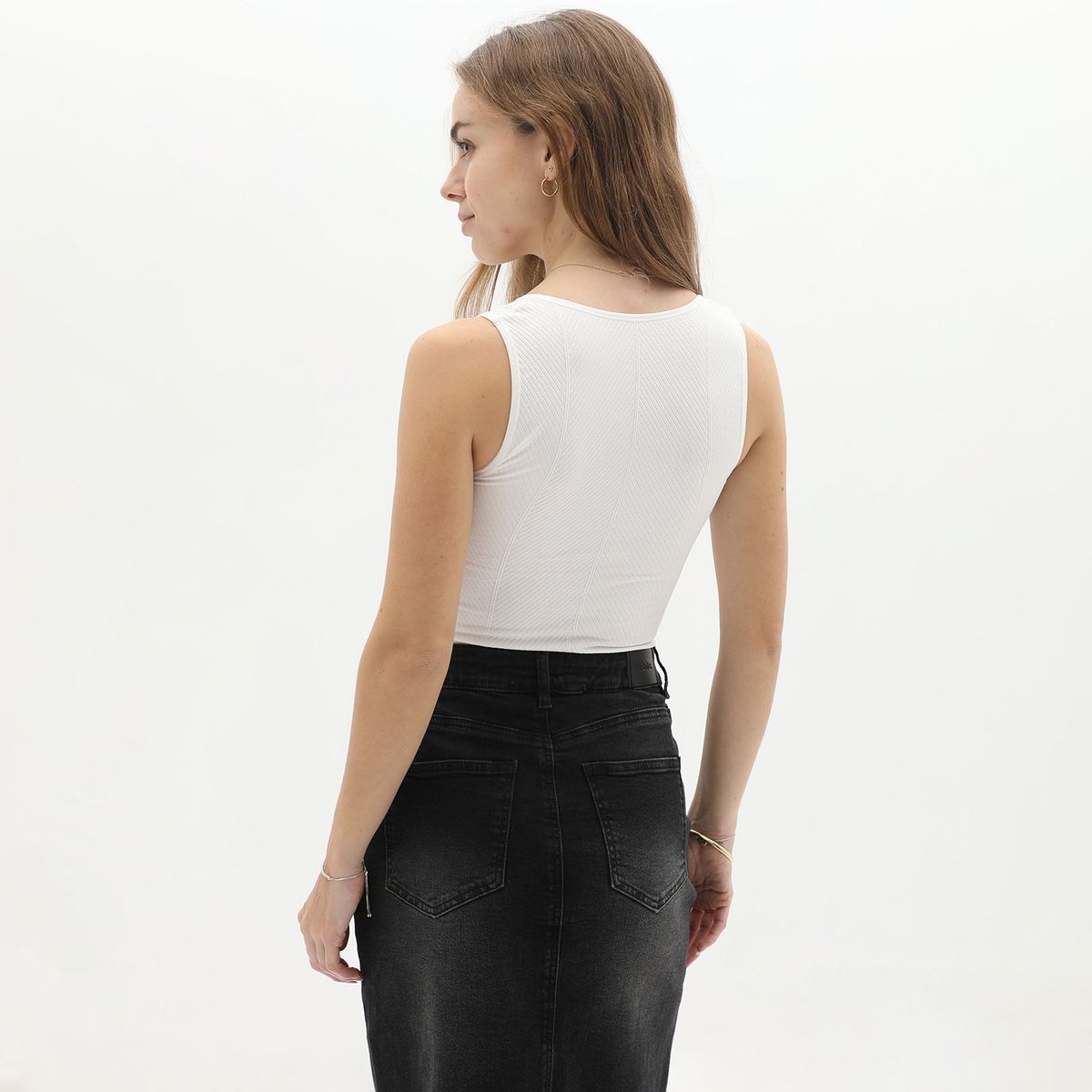 SYBILLA - Polo Sin Mangas Mujer Sybilla