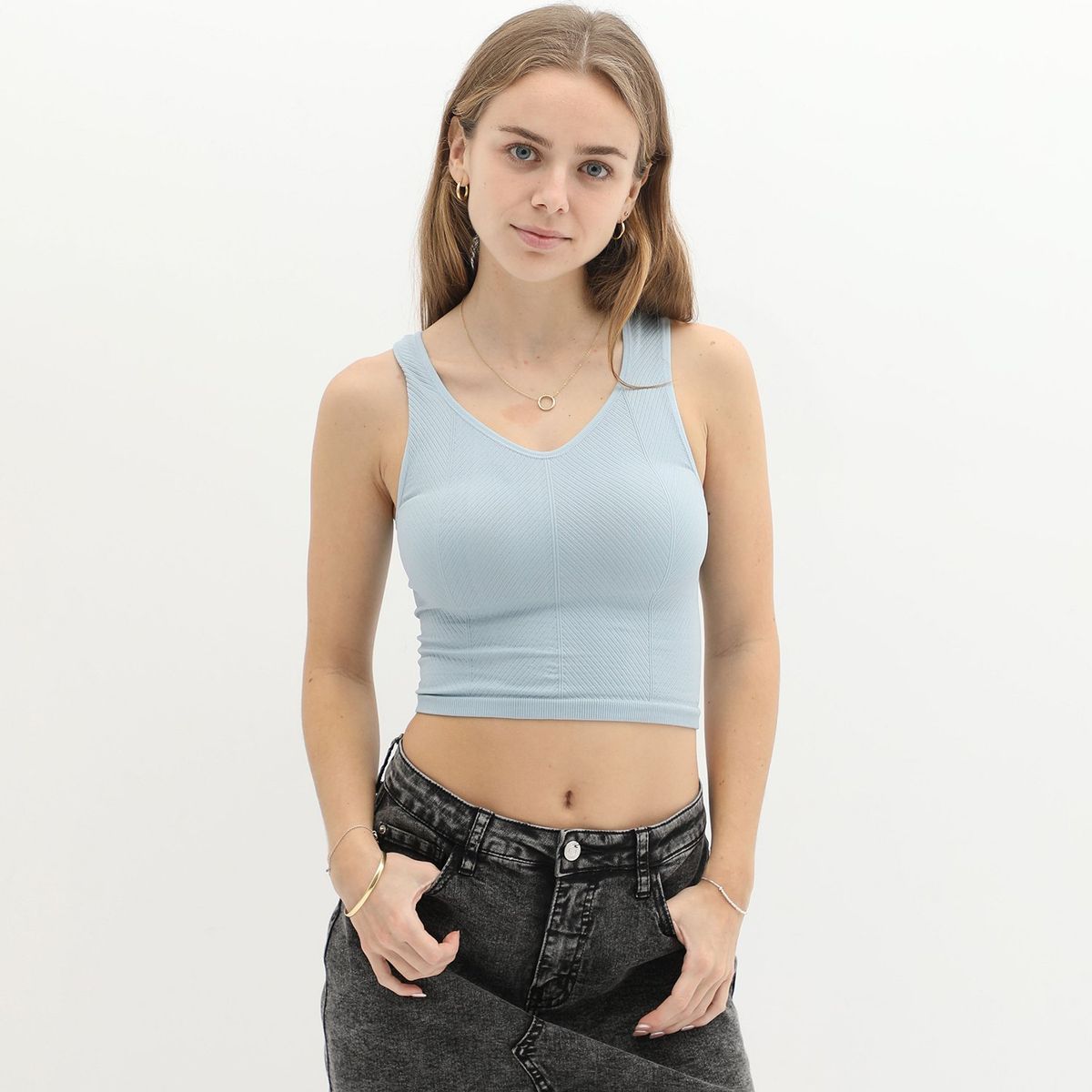 SYBILLA - Polo Sin Mangas Mujer Sybilla