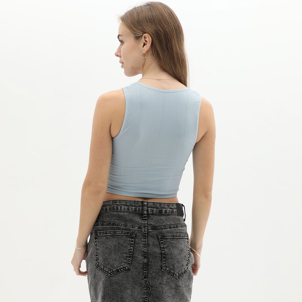 SYBILLA - Polo Sin Mangas Mujer Sybilla