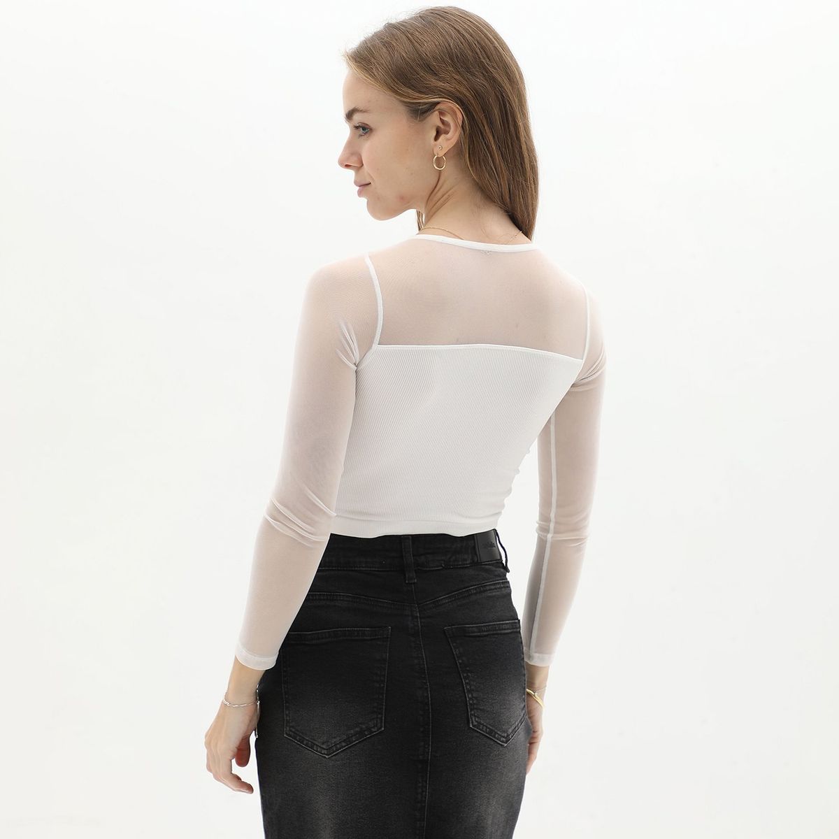 SYBILLA - Polo Manga Larga Mujer Sybilla