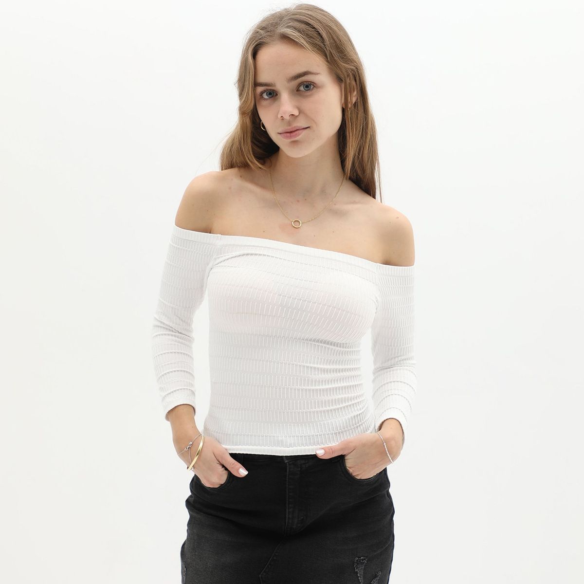 SYBILLA - Polo Manga Larga Mujer Sybilla