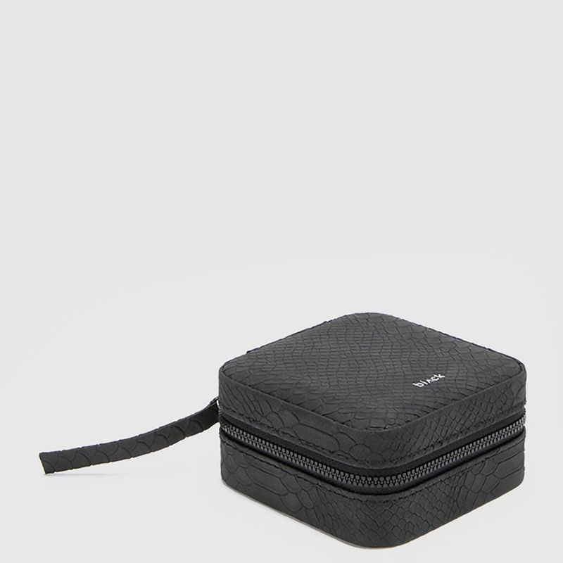 BUBBA BAGS - Neceser Black Jewerly Bag Snake Black Bubba Bags