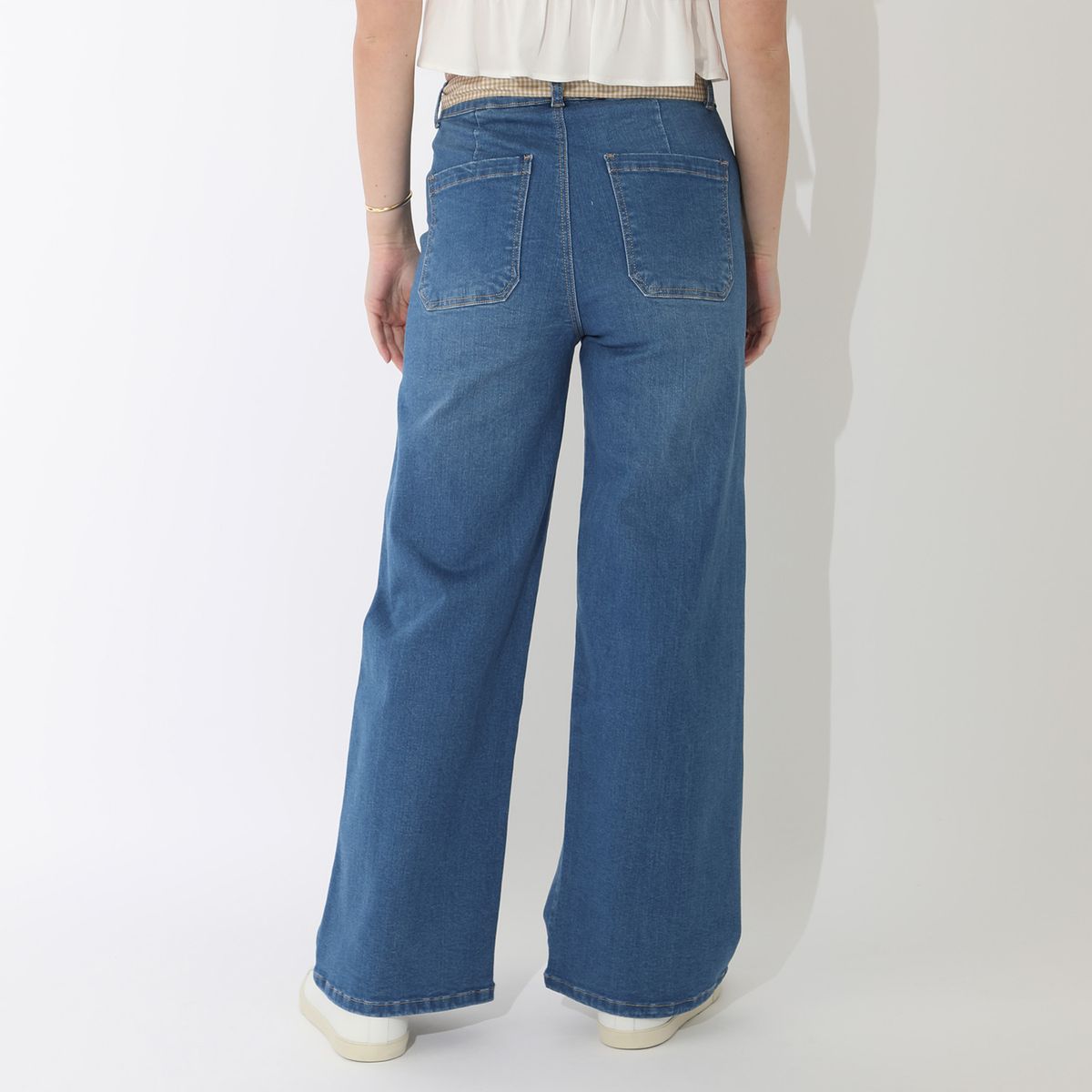 SYBILLA - Jean Wide Algodón Mujer Sybilla