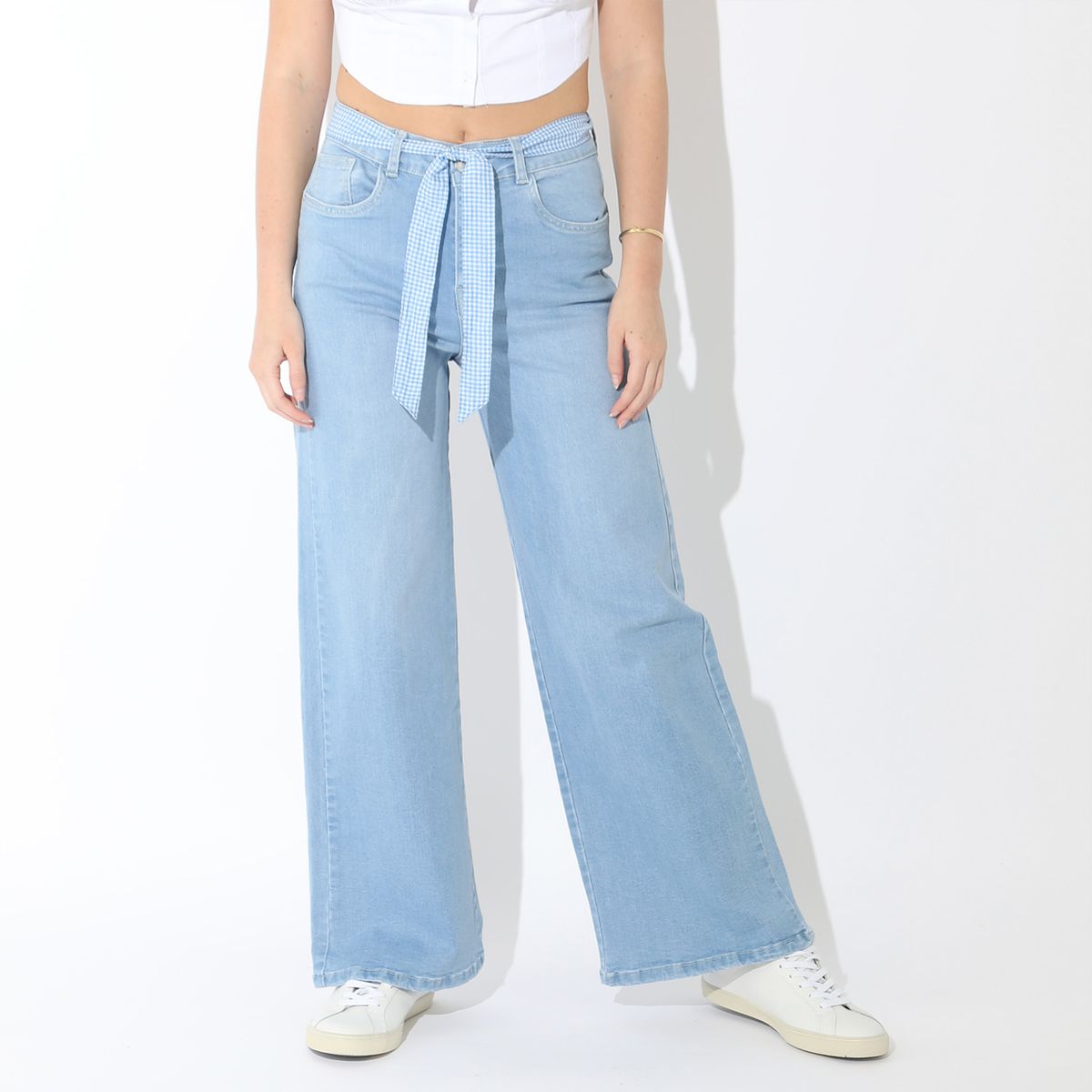 SYBILLA - Jean Wide Algodón Mujer Sybilla