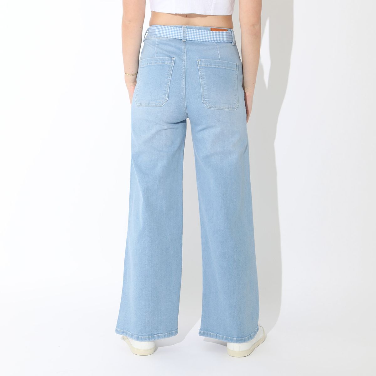 SYBILLA - Jean Wide Algodón Mujer Sybilla
