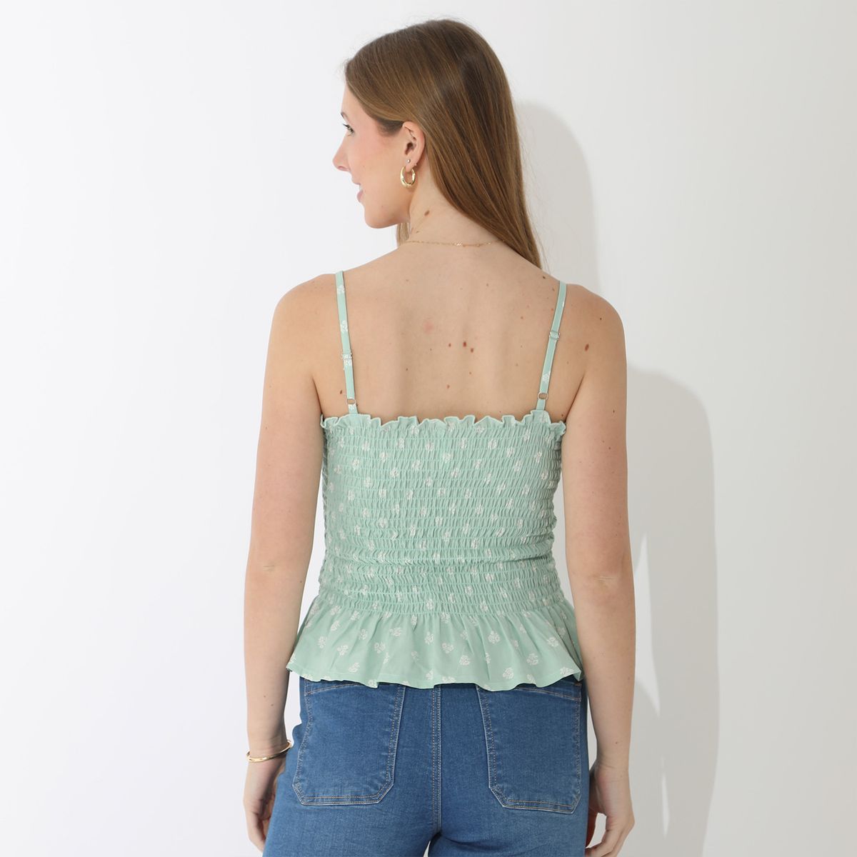 SYBILLA - Blusa Manga Corta Casual Mujer Sybilla