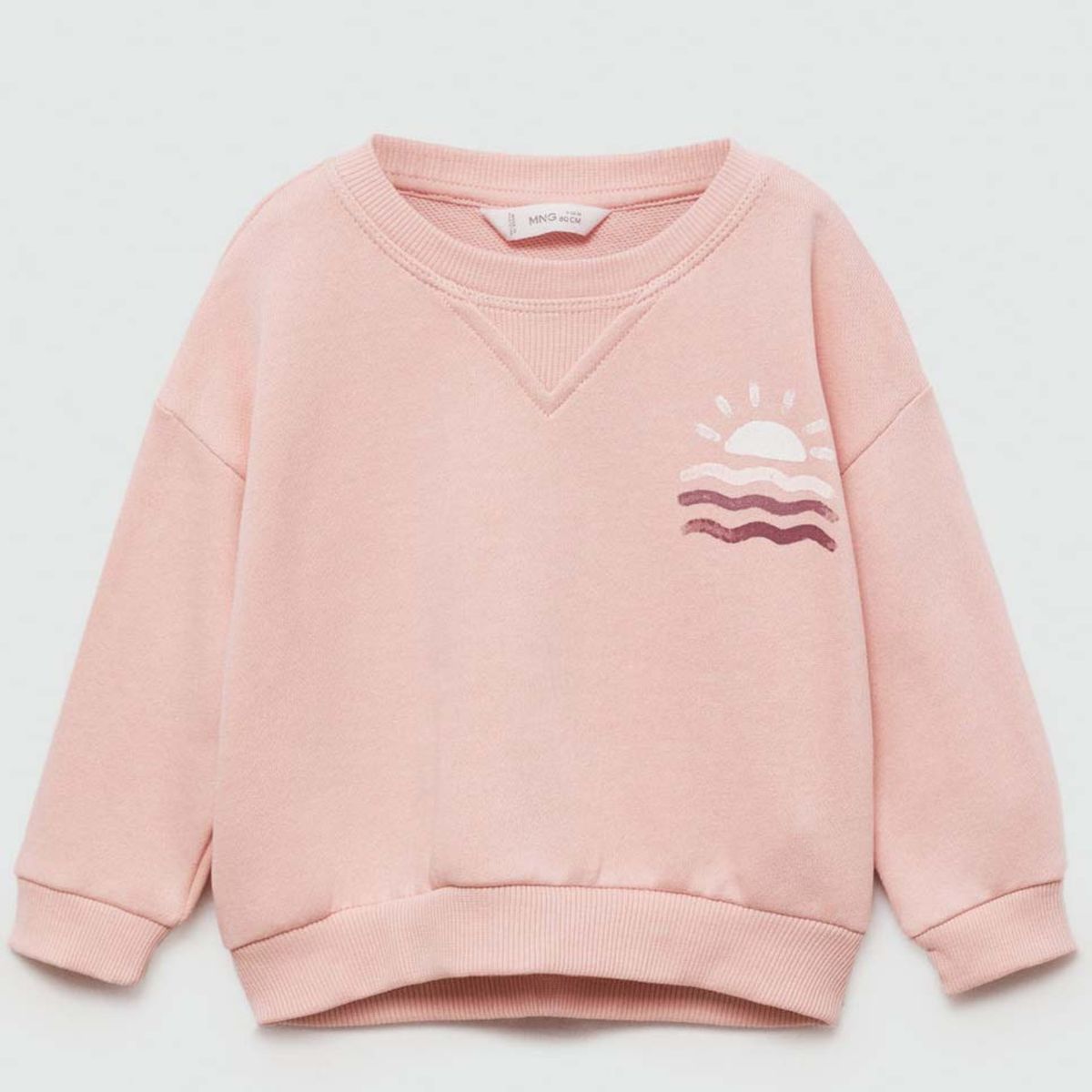 MANGO KIDS - Polera Niña Algodón Mango Kids