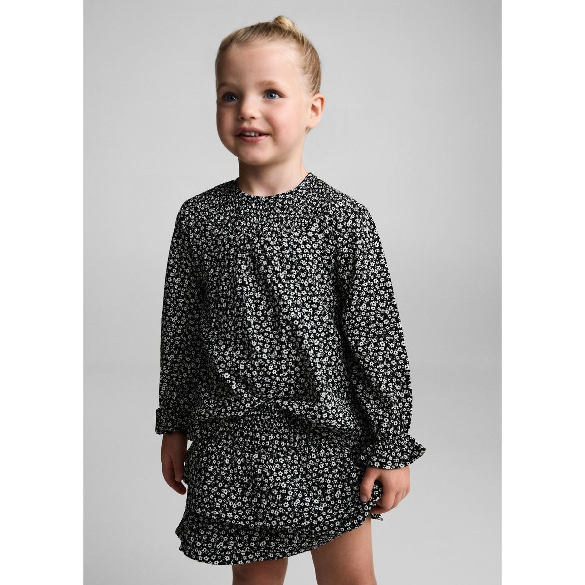 MANGO KIDS - Blusa Niña Manga Larga Mango Kids