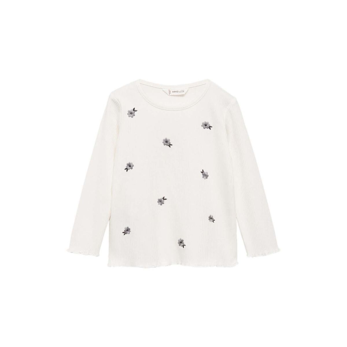 MANGO KIDS - Polo Niña Manga Larga Algodón Mango Kids