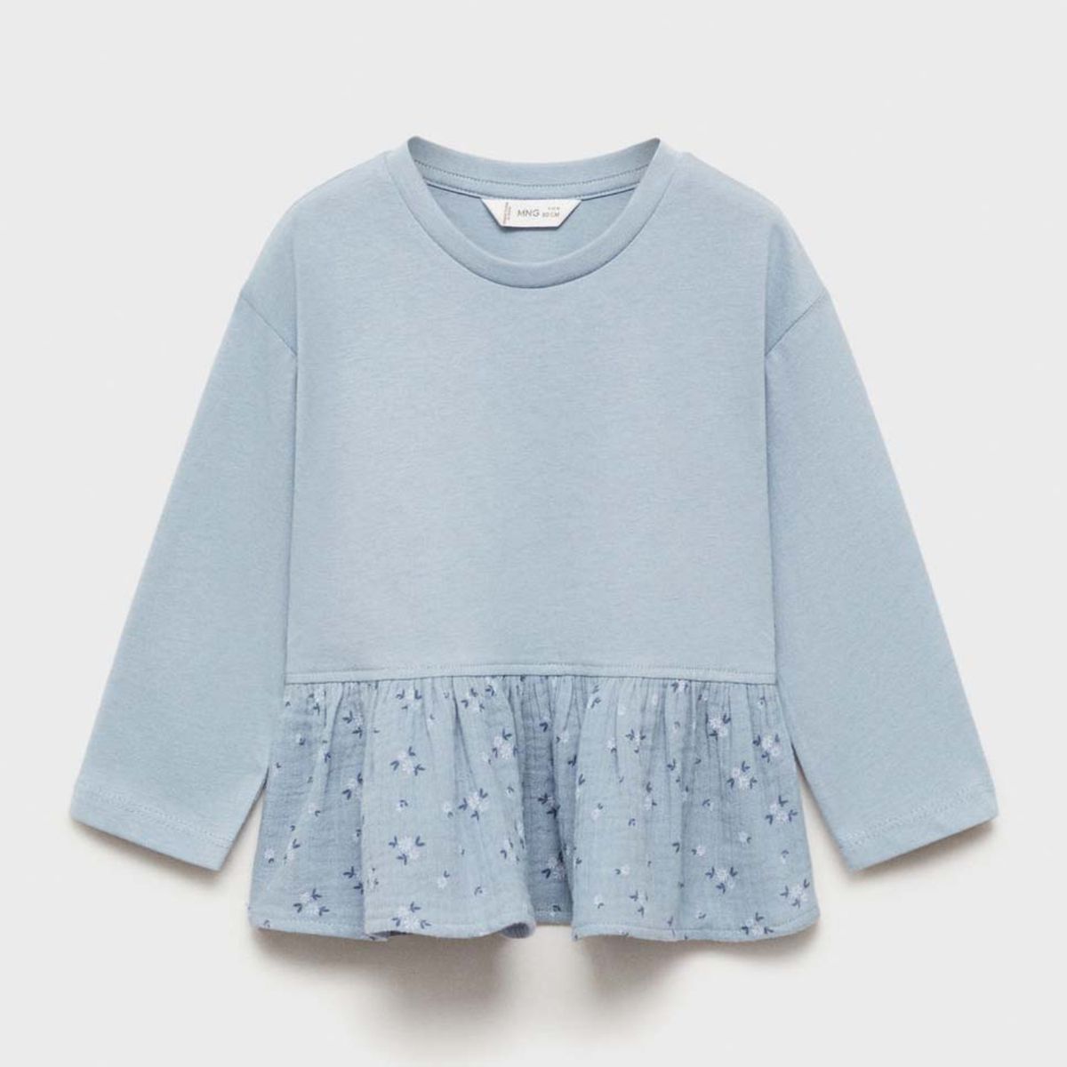 MANGO KIDS - Polo Niña Manga Larga Algodón Mango Kids