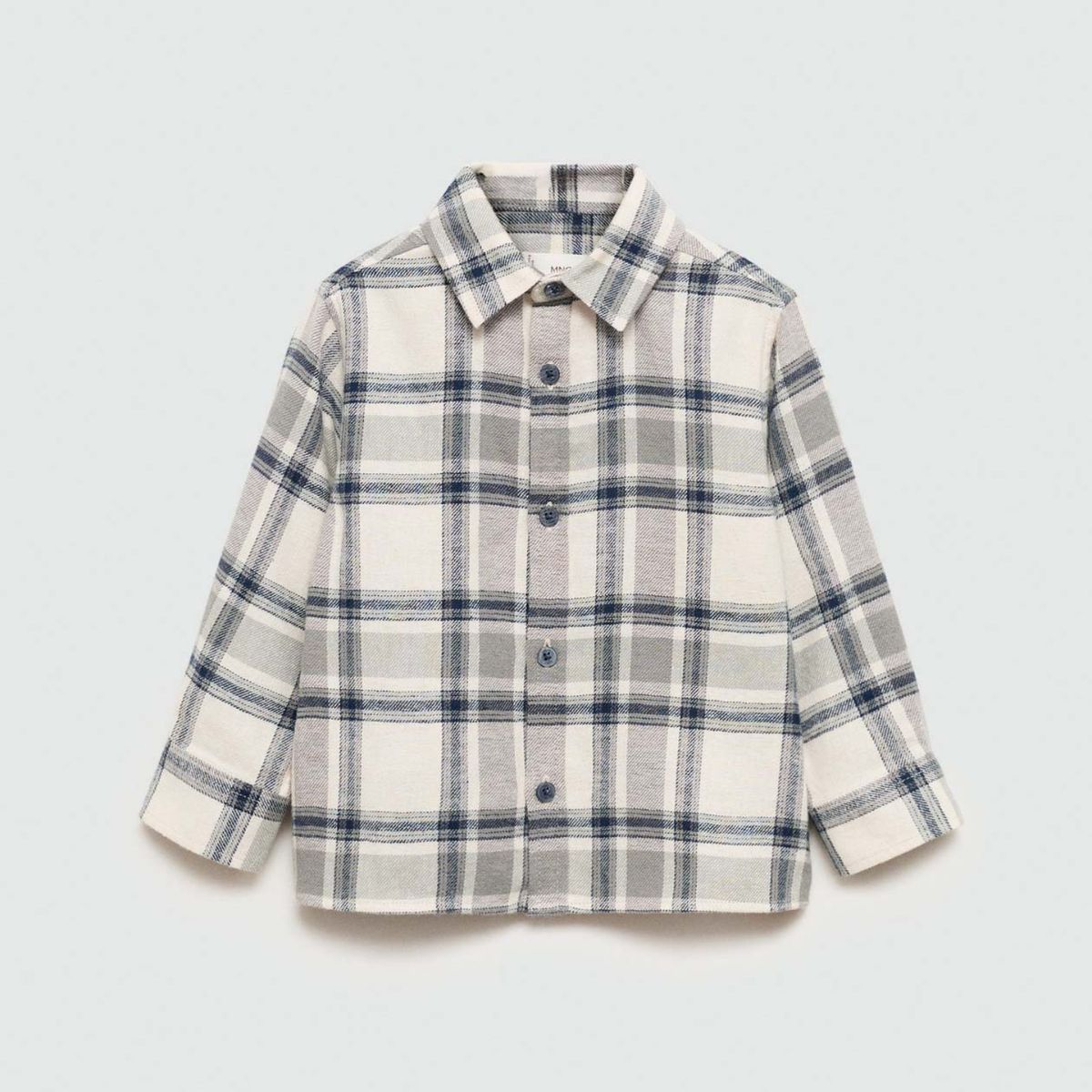 MANGO KIDS - Camisa Niño Manga Larga Algodón Mango Kids