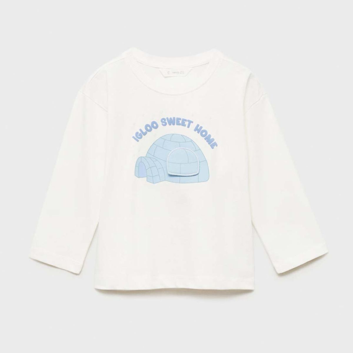 MANGO KIDS - Polo Niño Manga Larga Algodón Mango Kids